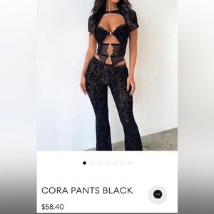 Outcast Cora PANTS Black, Size M. Worn once.